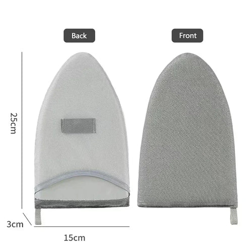 1Pc Fabric Handheld Ironing Board Ironing Board Small Home Ironing Gloves anti Ironing Household Insulated Handheld Ironing Tray
